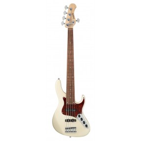 Sadowsky MetroLine 24-Fret Vintage J/J Bass, Red Alder Body, 5-String - Solid Olympic White High Polish - 1