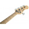 Sadowsky MetroLine 24-Fret Vintage J/J Bass, Swamp Ash Body, 5-String - Solid Sage Green Metallic Satin - 7