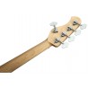 Sadowsky MetroLine 24-Fret Vintage J/J Bass, Swamp Ash Body, 5-String - Solid Sage Green Metallic Satin - 8