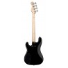 Sadowsky MetroLine 21-Fret Hybrid P/J Bass, Red Alder Body, 4-String - Solid Black High Polish - 2