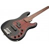 Sadowsky MetroLine 21-Fret Hybrid P/J Bass, Red Alder Body, 4-String - Solid Black High Polish - 4