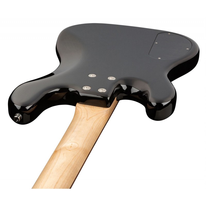 Sadowsky MetroLine 21-Fret Hybrid P/J Bass, Red Alder Body, 4-String - Solid Black High Polish - 6