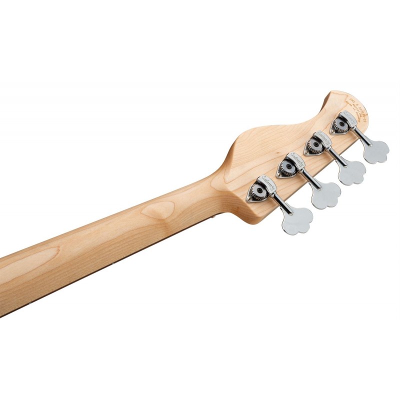 Sadowsky MetroLine 21-Fret Hybrid P/J Bass, Red Alder Body, 4-String - Solid Black High Polish - 8