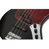 Sadowsky MetroLine 21-Fret Vintage P/J Bass, Swamp Ash Body, 4-String - Solid Black High Polish - 5