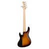 Sadowsky MetroLine 24-Fret Modern Bass, Swamp Ash Body, Fretless, 5-String - '59 Burst Transparent High Polish - 2