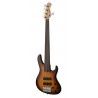 Sadowsky MetroLine 24-Fret Modern Bass, Swamp Ash Body, Fretless, 5-String - '59 Burst Transparent High Polish - 3