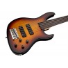 Sadowsky MetroLine 24-Fret Modern Bass, Swamp Ash Body, Fretless, 5-String - '59 Burst Transparent High Polish - 4