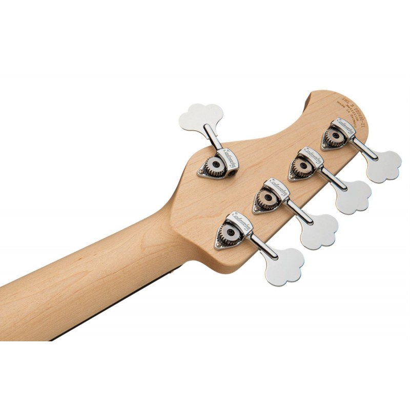 Sadowsky MetroLine 24-Fret Modern Bass, Swamp Ash Body, Fretless, 5-String - '59 Burst Transparent High Polish - 8