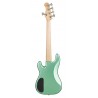 Sadowsky MetroLine 21-Fret Hybrid P/J Bass, Red Alder Body, 5-String - Solid Sage Green Metallic Satin - 2