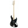 Sadowsky MetroLine 21-Fret Vintage J/J Bass, Swamp Ash Body, 4-String - Solid Black Satin - 1