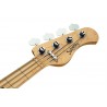 Sadowsky MetroLine 21-Fret Vintage J/J Bass, Swamp Ash Body, 4-String - Solid Black Satin - 7