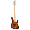 Sadowsky MetroLine 24-Fret Modern Bass, Swamp Ash Body, 5-String - '59 Burst Transparent High Polish - 1