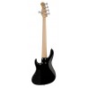 Sadowsky MetroLine 24-Fret Vintage J/J Bass, Red Alder Body, 5-String - Solid Black High Polish - 2