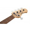 Sadowsky MetroLine 24-Fret Vintage J/J Bass, Red Alder Body, 5-String - Solid Black High Polish - 7