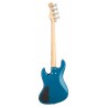 Sadowsky MetroLine 21-Fret Vintage P/J Bass, Red Alder Body, 4-String - Solid Dark Lake Placid Blue Metallic High Polish - 2