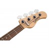 Sadowsky MetroLine 21-Fret Vintage P/J Bass, Red Alder Body, 4-String - Solid Dark Lake Placid Blue Metallic High Polish - 7
