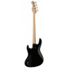 Sadowsky MetroLine 22-Fret Will Lee Artist Line, Red Alder Body, 4-String - Solid Black High Polish - 2