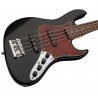 Sadowsky MetroLine 22-Fret Will Lee Artist Line, Red Alder Body, 4-String - Solid Black High Polish - 4