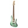 Sadowsky MetroLine 24-Fret Vintage J/J Bass, Red Alder Body, 5-String - Solid Sage Green Metallic Satin - 3