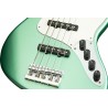 Sadowsky MetroLine 24-Fret Vintage J/J Bass, Red Alder Body, 5-String - Solid Sage Green Metallic Satin - 5