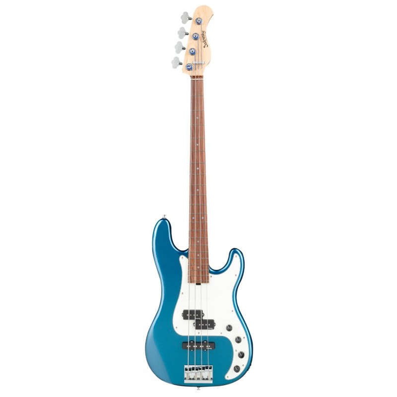 Sadowsky MetroLine 21-Fret Hybrid P/J Bass, Red Alder Body, 4-String - Solid Dark Lake Placid Blue Metallic High Polish - 1