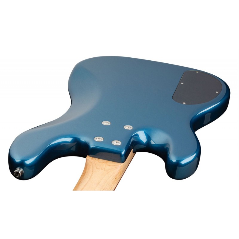 Sadowsky MetroLine 21-Fret Hybrid P/J Bass, Red Alder Body, 4-String - Solid Dark Lake Placid Blue Metallic High Polish - 6