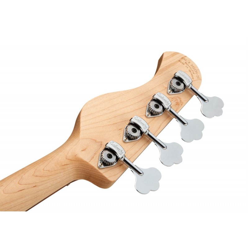 Sadowsky MetroLine 21-Fret Hybrid P/J Bass, Red Alder Body, 4-String - Solid Dark Lake Placid Blue Metallic High Polish - 8