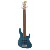 Sadowsky MetroLine 24-Fret Modern Bass, Red Alder Body, 5-String - Solid Dark Lake Placid Blue Metallic High Polish - 1