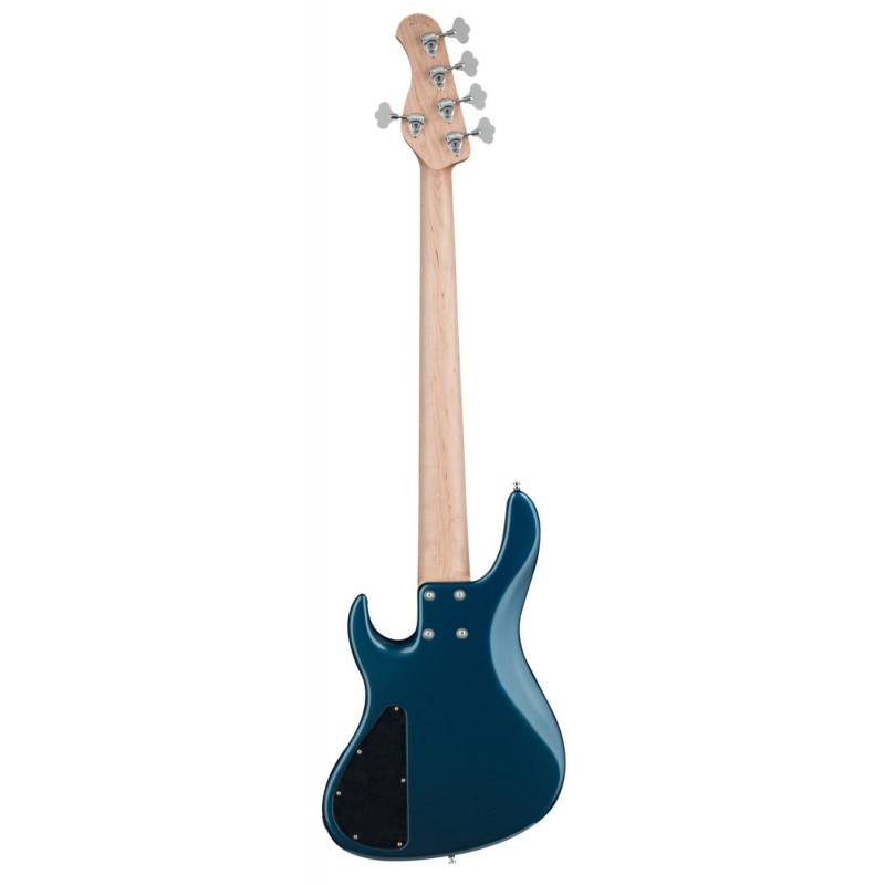 Sadowsky MetroLine 24-Fret Modern Bass, Red Alder Body, 5-String - Solid Dark Lake Placid Blue Metallic High Polish - 2