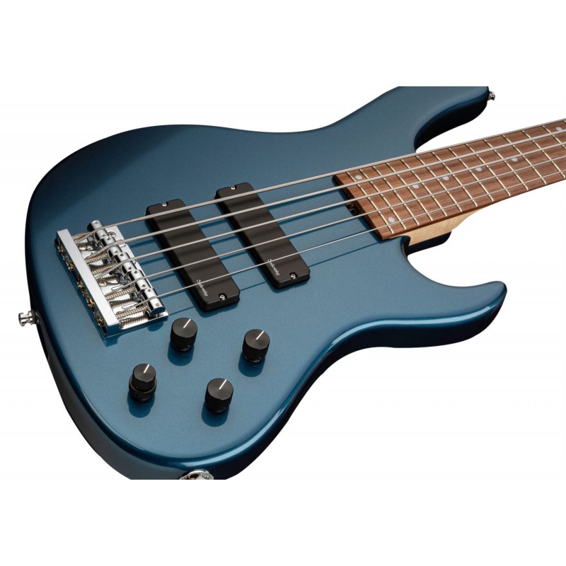 Sadowsky MetroLine 24-Fret Modern Bass, Red Alder Body, 5-String - Solid Dark Lake Placid Blue Metallic High Polish - 4