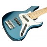 Sadowsky MetroLine 24-Fret Vintage J/J Bass, Swamp Ash Body, 5-String - Solid Dark Lake Placid Blue Metallic High Polish - 4