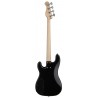 Sadowsky MetroLine 21-Fret Hybrid P/J Bass, Swamp Ash Body, 4-String - Solid Black Satin - 2