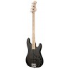 Sadowsky MetroLine 21-Fret Hybrid P/J Bass, Swamp Ash Body, 4-String - Solid Black Satin - 3
