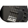 Sadowsky MetroLine 21-Fret Hybrid P/J Bass, Swamp Ash Body, 4-String - Solid Black Satin - 5