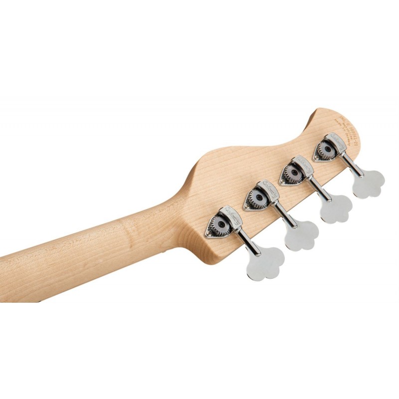 Sadowsky MetroLine 21-Fret Hybrid P/J Bass, Swamp Ash Body, 4-String - Solid Black Satin - 8