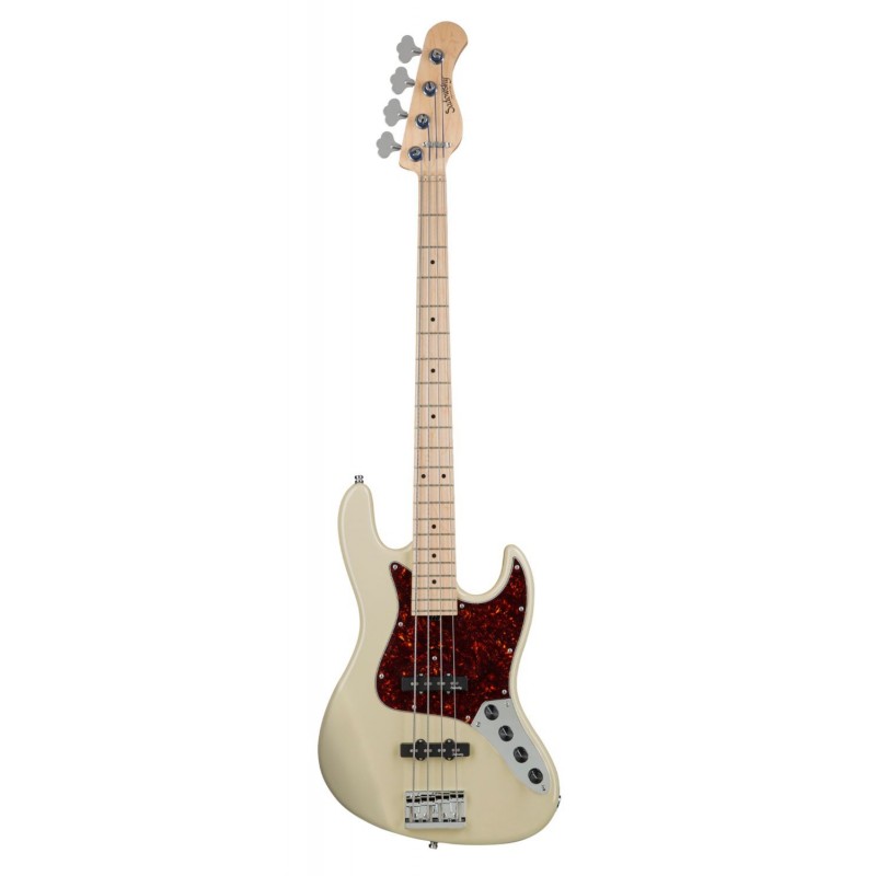 Sadowsky MetroLine 21-Fret Vintage J/J Bass, Swamp Ash Body, 4-String - Solid Olympic White High Polish - 1