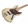 Sadowsky MetroLine 21-Fret Vintage J/J Bass, Swamp Ash Body, 4-String - Solid Olympic White High Polish - 4