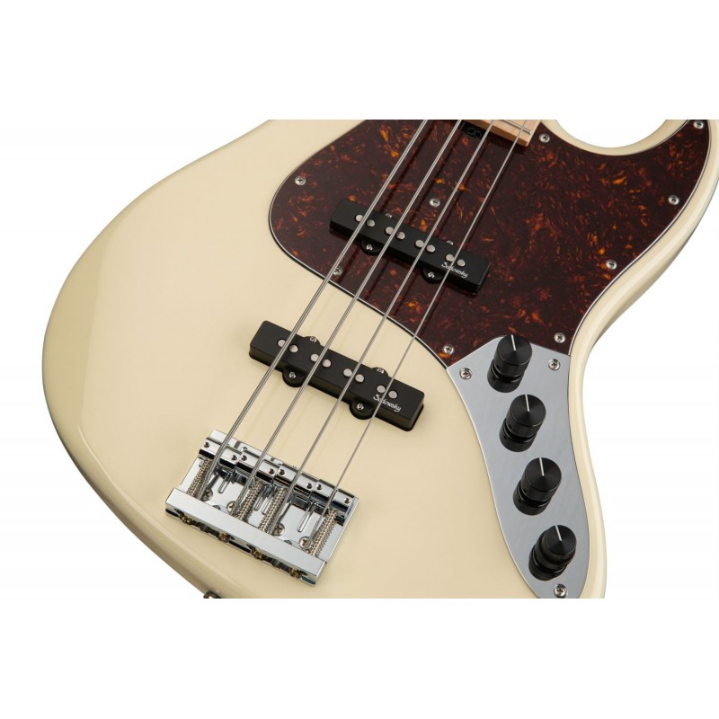 Sadowsky MetroLine 21-Fret Vintage J/J Bass, Swamp Ash Body, 4-String - Solid Olympic White High Polish - 5
