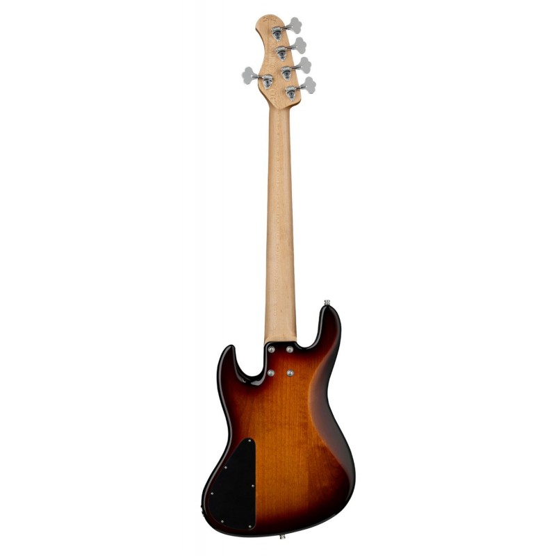 Sadowsky MetroLine 21-Fret Vintage J/J Bass, Red Alder Body, 5-String - '59 Burst Transparent High Polish - 2