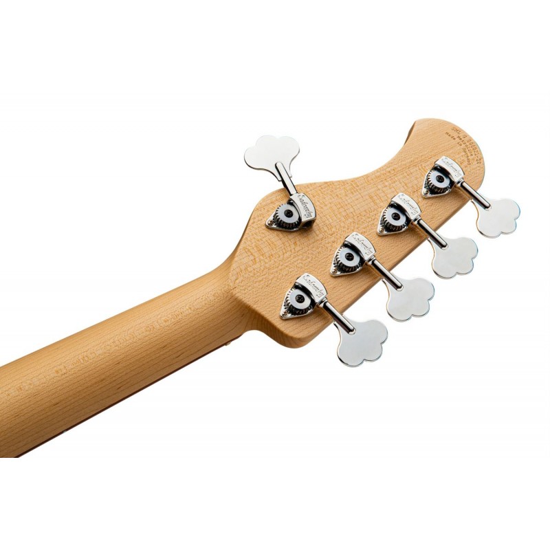 Sadowsky MetroLine 21-Fret Vintage J/J Bass, Red Alder Body, 5-String - '59 Burst Transparent High Polish - 8