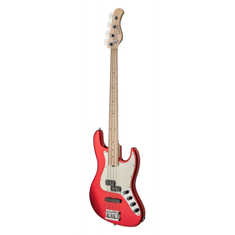Sadowsky MetroLine 21-Fret Vintage P/J Bass, Swamp Ash Body, 4-String - Solid Candy Apple Red Metallic High Polish - 3