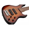 Sadowsky MetroLine 24-Fret Modern Bass, Red Alder Body, 5-String - '59 Burst Transparent High Polish - 4