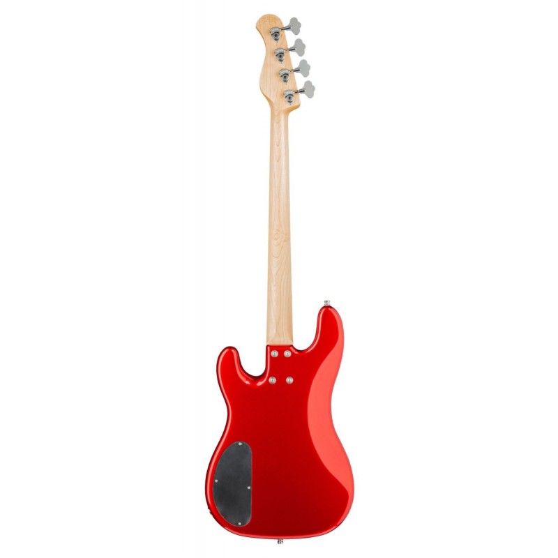 Sadowsky MetroLine 21-Fret Hybrid P/J Bass, Swamp Ash Body, 4-String - Solid Candy Apple Red Metallic High Polish - 2