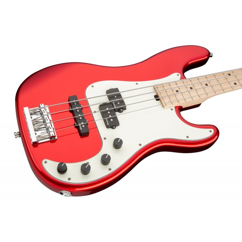 Sadowsky MetroLine 21-Fret Hybrid P/J Bass, Swamp Ash Body, 4-String - Solid Candy Apple Red Metallic High Polish - 4