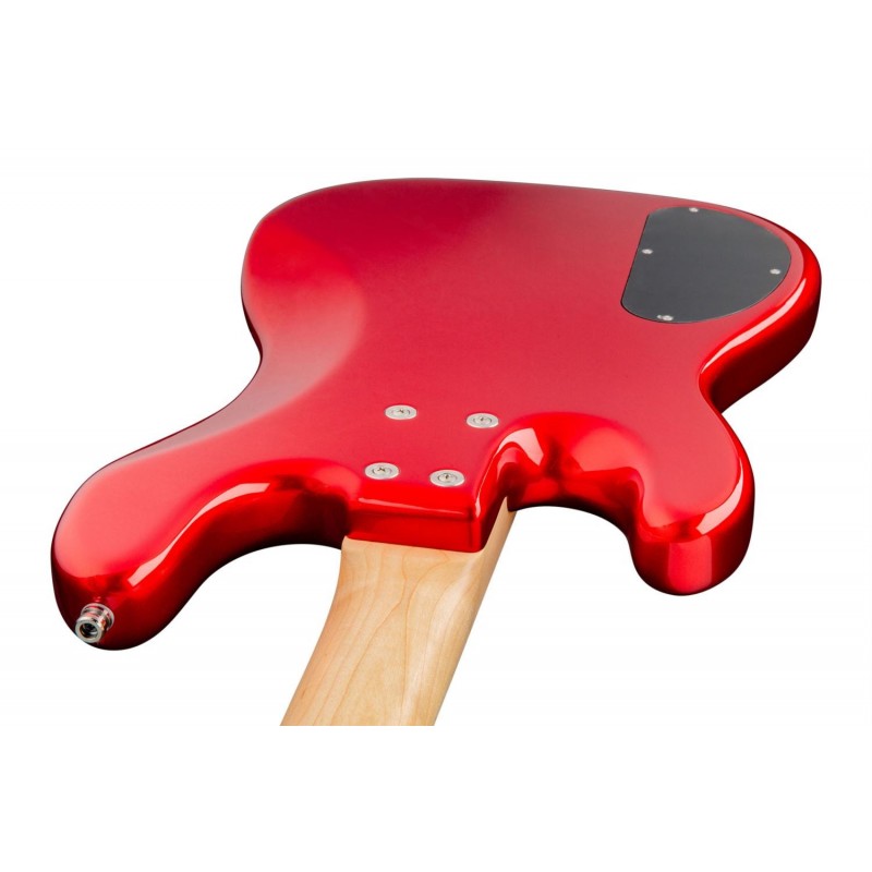 Sadowsky MetroLine 21-Fret Hybrid P/J Bass, Swamp Ash Body, 4-String - Solid Candy Apple Red Metallic High Polish - 6