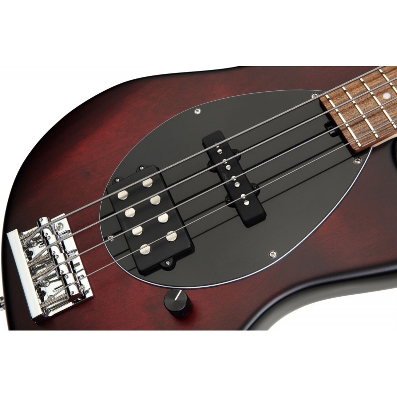 Sadowsky MetroLine 21-Fret Vintage M/J Bass, Red Alder Body, 4-String - Burgundy Burst Transparent Satin - 5