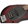 Sadowsky MetroLine 21-Fret Vintage M/J Bass, Red Alder Body, 4-String - Burgundy Burst Transparent Satin - 5