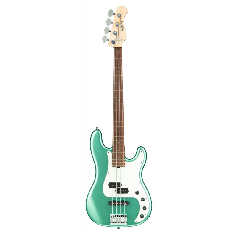 Sadowsky MetroLine 21-Fret Hybrid P/J Bass, Red Alder Body, 4-String - Solid Sage Green Metallic Satin - 1