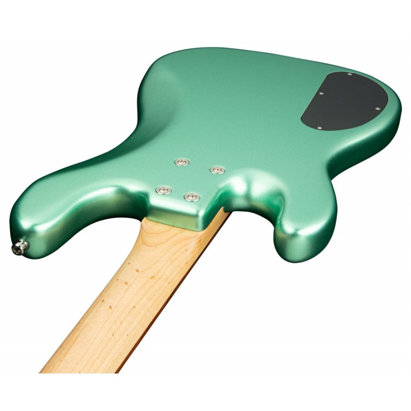 Sadowsky MetroLine 21-Fret Hybrid P/J Bass, Red Alder Body, 4-String - Solid Sage Green Metallic Satin - 6