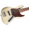 Sadowsky MetroLine 21-Fret Vintage J/J Bass, Red Alder Body, 5-String - Solid Olympic White High Polish - 4